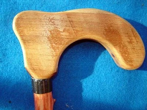 Hecho a mano joya azul CEREZA/caoba eje puntiagudo bastón ~ dama/mujer CAÑA - Imagen 1 de 8