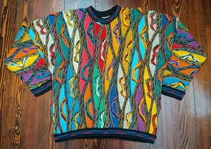 Vintage Coogi Australia Crewneck Sweater Tag size XL See Measurements - Picture 1 of 7