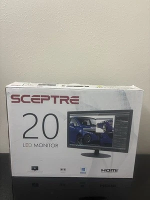 Sceptre E20 E205W-16003S 20" LED Monitor 1600 x 900 HD+ 75Hz HDMI - Open Box - Image 1 of 4