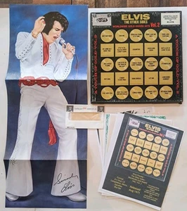 Elvis Presley "The Other Sides" Worldwide Gold Vol-2, Poster & Swach included - Picture 1 of 24