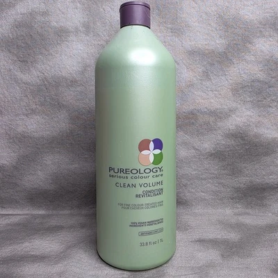 PUREOLOGY Clean Volume Conditioner Color Care 33.8 fl oz / 1 L - Image 1 of 2