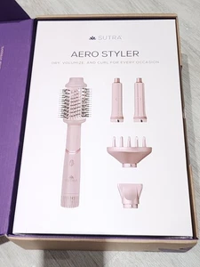 Herramienta para el cabello Sutra Aero Styler rosa multiestilo 5 accesorios nueva - Imagen 1 de 5
