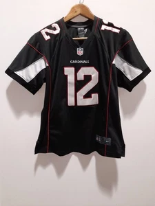 Nike Boy's NFL Arizona Cardinals #12 Roberts Black/White/Red Size M Jersey - Picture 1 of 5