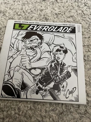 L7 - Everglade 7” Green Translucent Vinyl Single Special Edit Numbered VG+ 1992  - Image 1 of 4