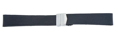 Tag Heuer Satin Finish Black Leather Watch Band Strap w/Deployment Buckle 16 mm - Image 1 of 3