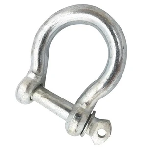 Paquete múltiple grilletes de arco de acero galvanizado de 5 mm a 25 mm grilletes de montaje de cadena - Imagen 1 de 4