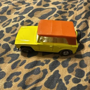 Vintage Matchbox Car 1969 Superfast Lesney England #18 Yellow Field Car Jeep - Picture 1 of 6
