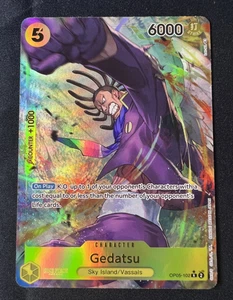 One Piece TCG Gedatsu OP05-102 Alt Art Awakening of the New Era Englisch OP05 NM - Bild 1 von 4
