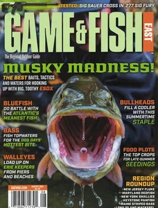 GAME & FISH MAGAZINE-AUGUST 2025-MUSKY MADNESS-BEST BAITS+BLUEFISH+BASS+WALLEYES - Imagen 1 de 1