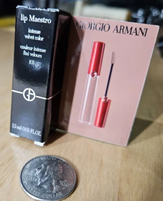 Giorgio Armani Lip Maestro Intense Velvet Lip Color in 103 1.5ml #RA-31 - Image 1 of 2