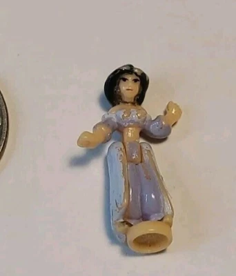 Figura de repuesto compacta de jazmín Aladdin Bluebird Bluebird 1995 Disney Polly Pocket Foto 1 de 4