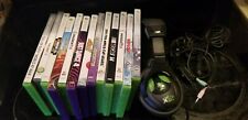 13 XBOX 360 Games and Turtle Beach X12 Headset Preowned in good shape