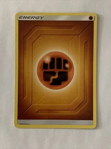 Pokémon TCG Fighting Energy Sun & Moon - Team Up Regular Common - Picture 1 of 2