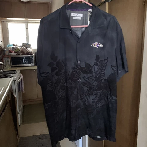 Baltimore Ravens Hawaiian Shirt - Large Cover
