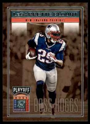 2016 PLAYOFF BOSS HOGGS LEGARRETTE BLOUNT NEW ENGLAND PATRIOTS #BH-LB INSERT - Image 1 of 2