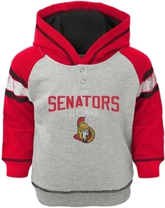 Felpa con cappuccio NHL Ottawa Senators Legacy Collection neonato bambino classica a righe - Foto 1 di 2