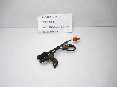 Sensor de velocidad de rueda delantero derecho Honda Accord 1995-2003 ABS 57450-S10-000 OEM Foto 1 de 4