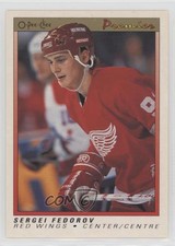 1990-91 O-Pee-Chee Premier Sergei Fedorov #30 Rookie RC HOF
