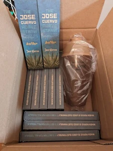 Agave Straws Jose Cuervo 10 Packs of 24 each & Shaker Cup - Picture 1 of 1
