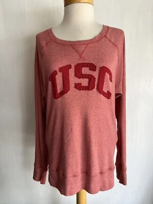 Sudadera Pullover Roja Oficial Mujer USC TROJANS de Camp David Talla Mediana Foto 1 de 4