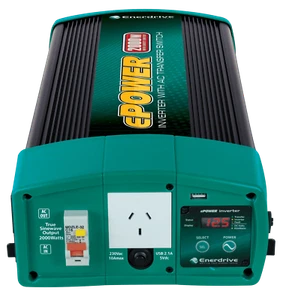 Enerdrive 12V 2000W ePower Pure Sine Wave Inverter w/ RCD & AC Transfer Switch E - Picture 1 of 5