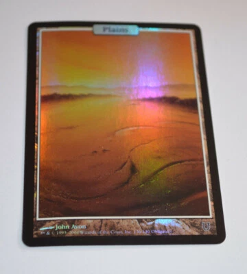 PLAINS FULL COVER FOIL UNHINGED JOHN AVON MAGIC THE GATHERING - Bild 1 von 3