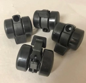 Gross Stabil Corporation	 Caster Locking 1-1/2" Set of 4 Plastic  #9553 - Picture 1 of 5