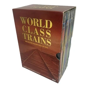 World Class Trains: Relive the Golden Age of Rail: Vol. 1-6 Box Set (DVD, PAL) - Picture 1 of 12