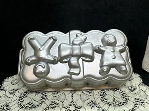Nordic Ware Lebkuchen 1 Pfund Brotpfanne Weihnachten Urlaub Backform Made USA - Bild 1 von 5