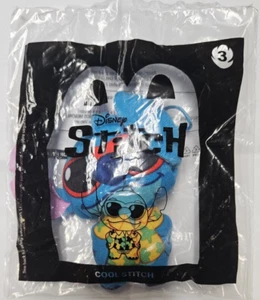 Peluche McDonald's Happy Meal Walt Disney’s Stitch #3 Cool Stitch sigillato nuovo - Foto 1 di 2