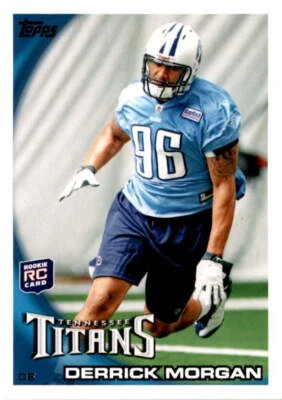 2010 Topps #362 Derrick Morgan Titans RC - Image 1 of 2