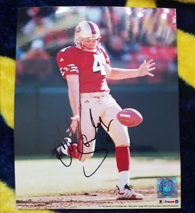 Foto 8x10 firmada a mano por Chad Stanley de los 49ers de San Francisco - Imagen 1 de 1
