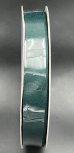 7/8" X 50YDS Forest Green Grosgrain Ribbon Paper Mart Grosgrain Ribbon - Picture 1 of 3