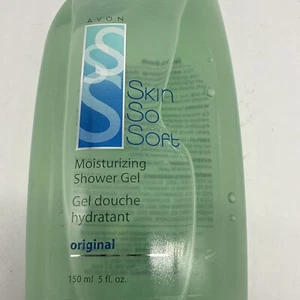 Avon Skin So Soft SSS feuchtigkeitsspendendes Duschgel Original Vintage neu aus altem Lagerbestand 5 Unzen versiegelt - Bild 1 von 3