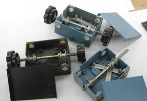 LOT Beseler 23C Enlarger Parts - Focus Blocks with Knobs Tension Bars - PARTS - Bild 1 von 6