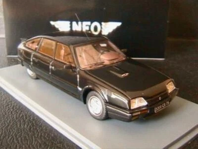 CITROEN CX 25 GTI TURBO 2 1986 NERO NEO 45511 1/43 RESINA - Immagine 1 di 4