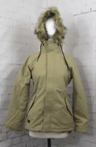 Volcom Fawn Giacca da Neve Isolata, Donna Extra Large XL, Cachi Scuro Nuovo - Foto 1 di 6