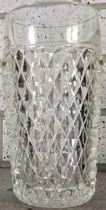 Indiana DIAMOND POINT Clear Tumbler Glass 10 oz - Picture 1 of 19
