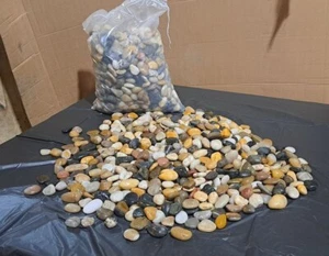 decorative Polished River Rocks stones  3 lbs - Picture 1 of 3