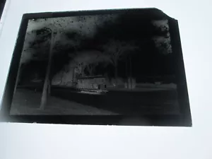 UN (1) NEGATIVO DE VIDRIO, MAINE, FORT ALLEN CON TRANVÍA, PORTLAND MAINE AÑOS 20 - Imagen 1 de 2