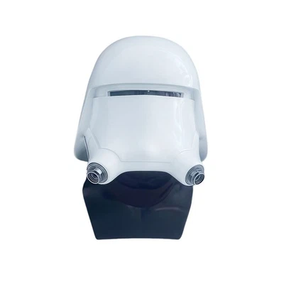 CosplayStar Wars First Order Snowtrooper Helmet Halloween Full Head Mask Resin - Image 1 of 4