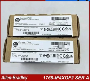 Neu fabrikversiegelt AB 1769-IF4XOF2 SER A CompactLogix 6 Pt A/I und A/O Modul - Bild 1 von 5