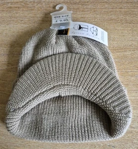 CAPPELLO BERRETTO UOMO PEAKED DI TYCOON FASHION - TAGLIA UNICA - NUOVO CON ETICHETTE - Foto 1 di 3