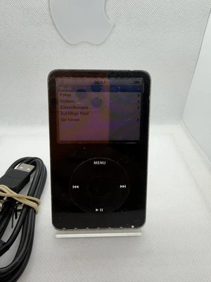 Apple iPod Classic 5th 5.5 Generation Schwarz 30GB Wolfson Video DAC Antik #7173 - Bild 1 von 4