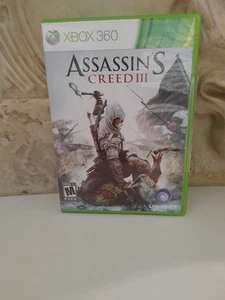 Xbox 360 Assassin's Creed 3 Video Game - CIB With Manual - Picture 1 of 5