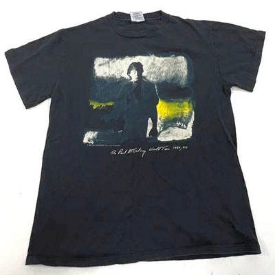 Camiseta vintage 1989 Paul McCartney World Tour puntada única brockum talla L Foto 1 de 4
