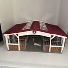 Schleich Horse Club RIDING CENTER STABLE 42344 Retired All Doors Included Barn