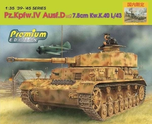 DRAGON 6330 1/35 Pz.Kpfw.IV Ausf.D mit 7.5cm Kw.K.40 L/43 - Picture 1 of 2