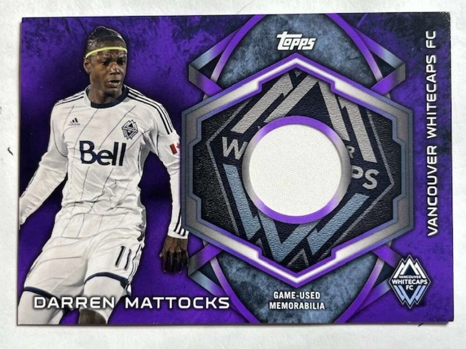 2014 Topps MLS Soccer Purple Autographs/Relics Pick From List/Complete Your Set - Image 1 of 1