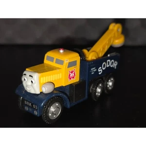 Motor tanque tren carnicero ferrocarril madera Thomas & Friends - Imagen 1 de 7